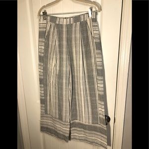 Hayden cropped wide leg cotton pants!